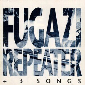 fugazi repeater + 3 songs near mint france cd - punk rock guitars black flag